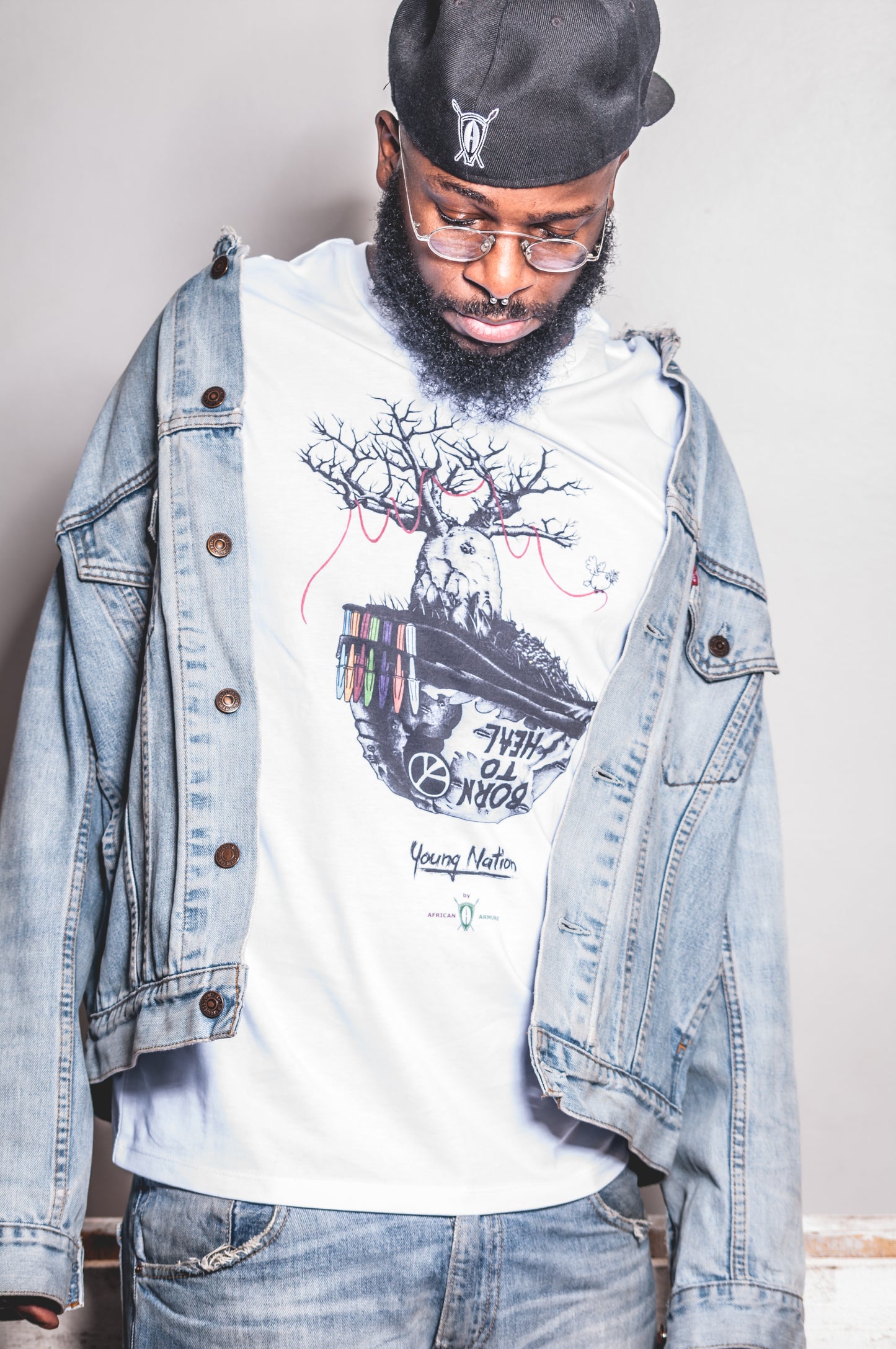 T-shirt Born To Heal L'Odysée d'Alif King