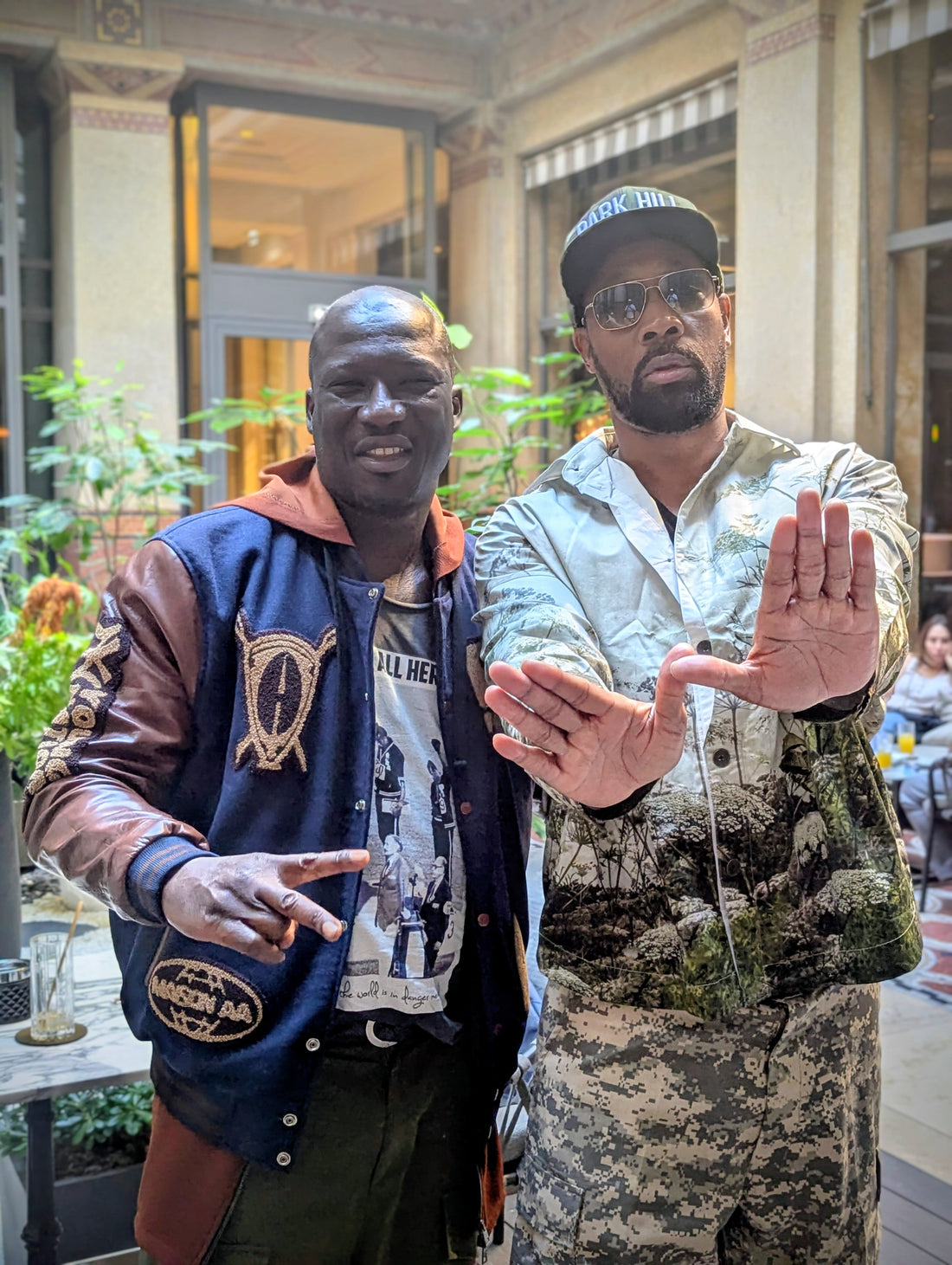Papou aka Popa Project x RZA aka Bobby digital of Wu Tang Clan 