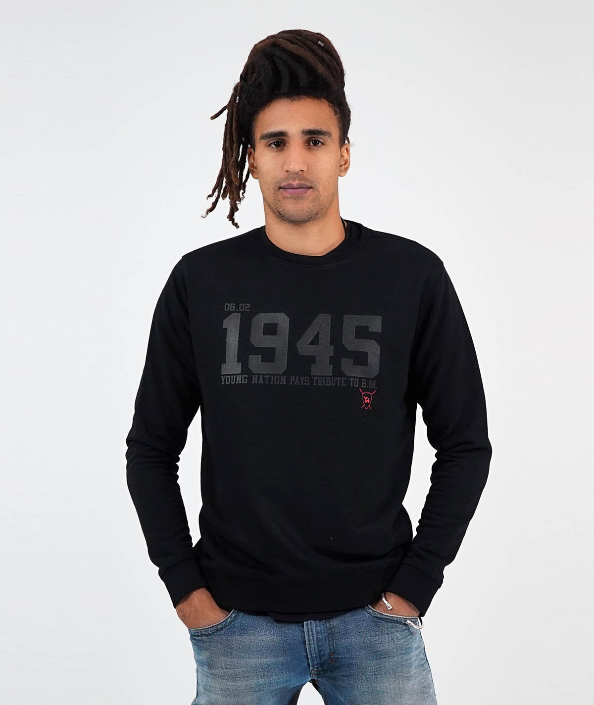 Sweat-shirt TRIBUTE TO 1945 Bob Marley