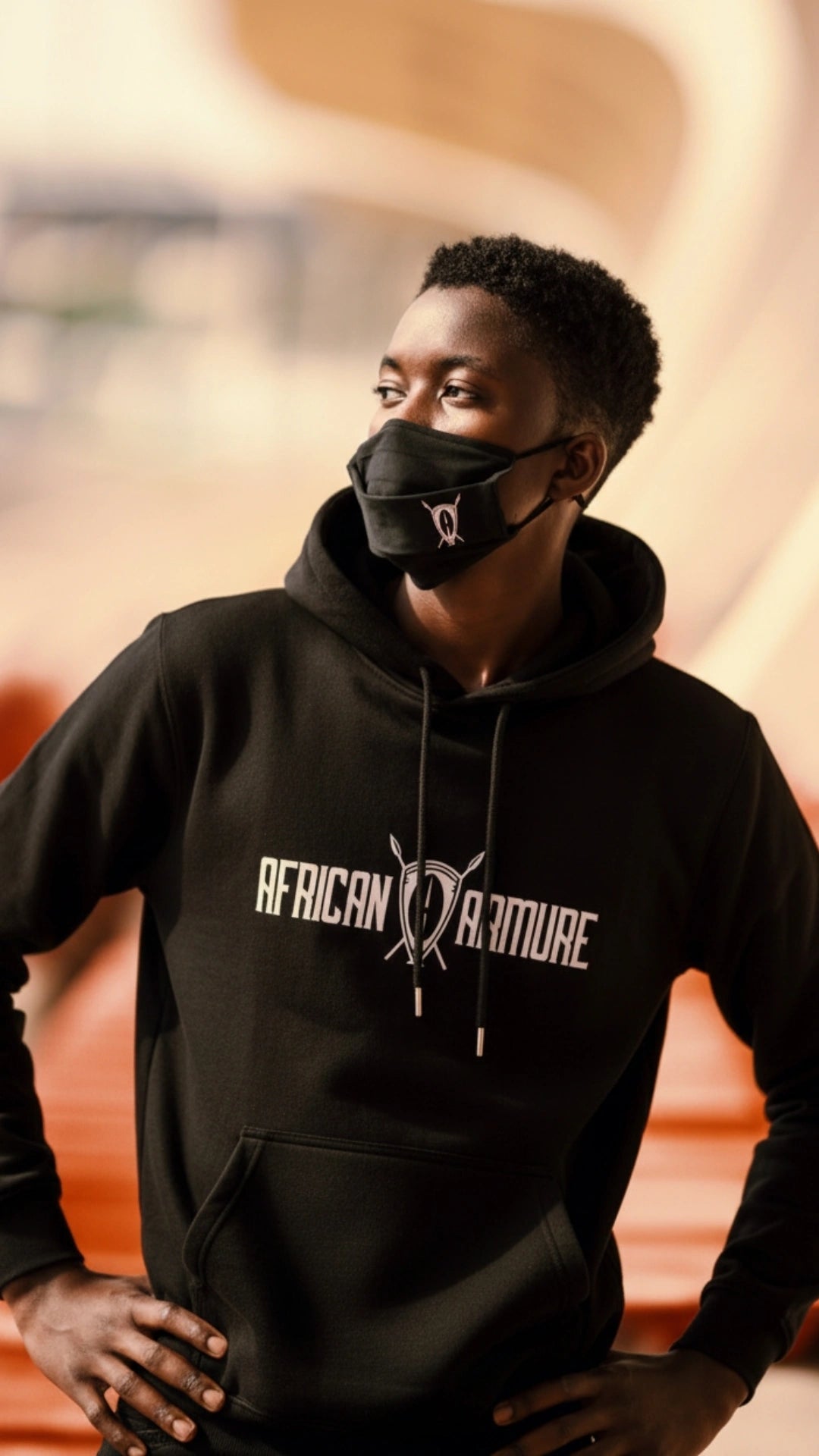 African Armure Originale Hoodie