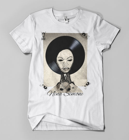 T-shirt Nina Simone by Marie Soi (YNByAA)