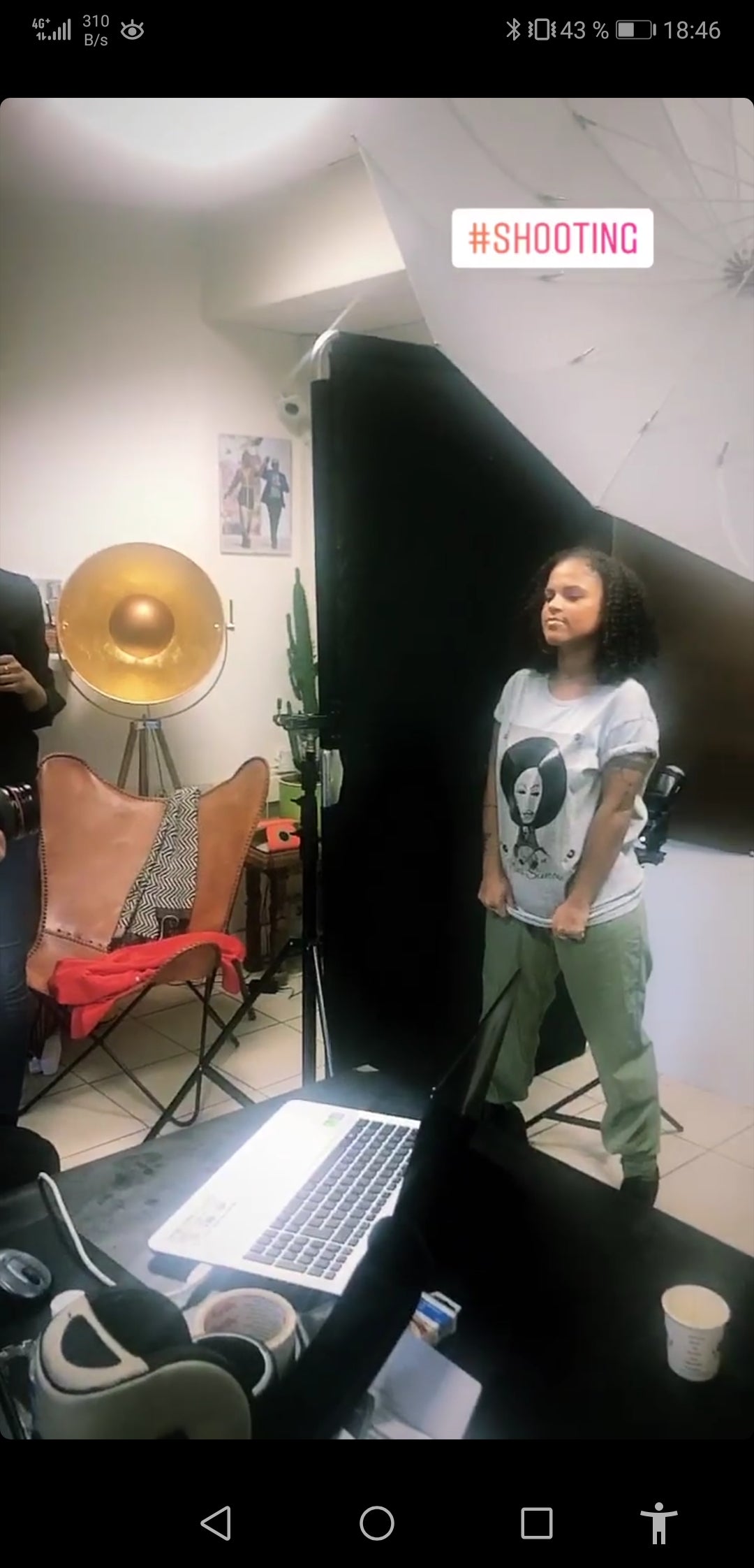 T-shirt Nina Simone by Marie Soi