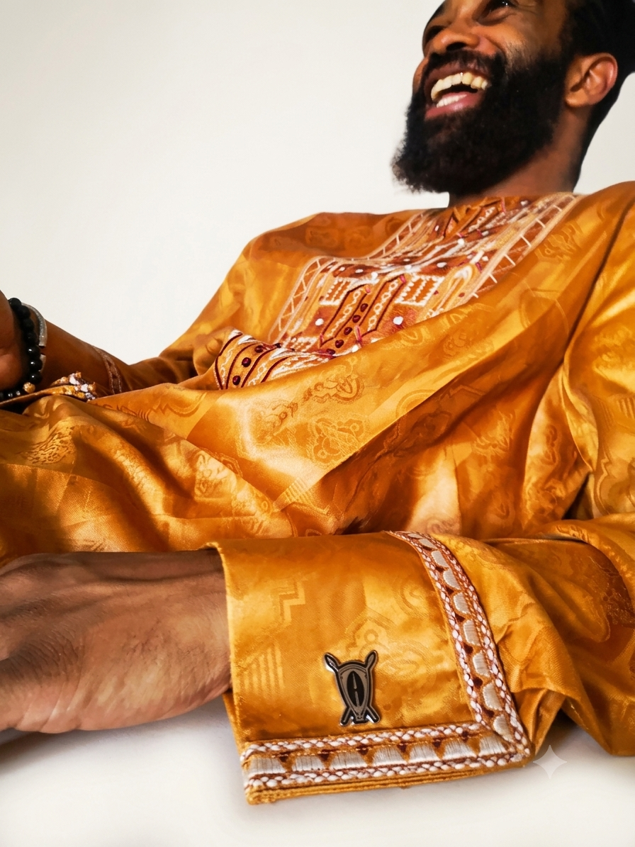 Boutons de Manchette Premium –  Maison African Armure | L'Émergence s'Habille
